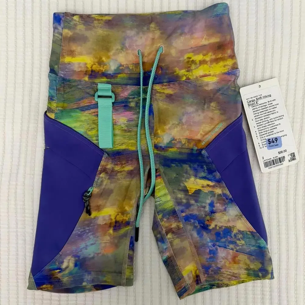 NWT Lululemon Cargo Super-High-Rise Hiking Short 8